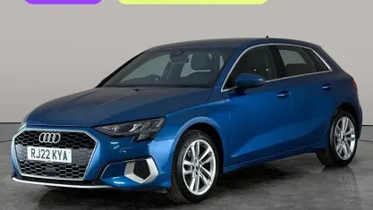 Used Audi A3 Sportback Sport 110 HP (80 kW) 2022 Blue Hatchback