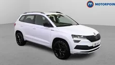 White Used 2021 Skoda Karoq SportLine SUV | £20,899 (Fair price)