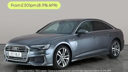 Grey Used 2021 Audi A6 S-Line Sedan | £18,927 (Fair price)