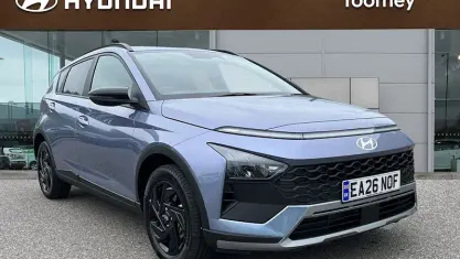 New Hyundai Bayon Blackline 90 HP (66 kW) 2026 Blue SUV