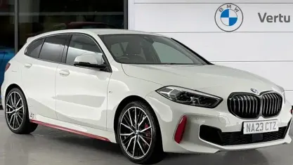Used BMW 128 ti Comfort Edition 265 HP (194 kW) 2023 White Hatchback