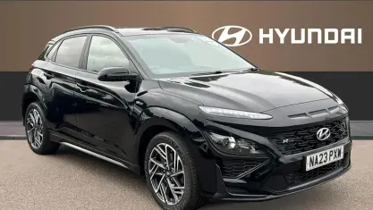 Used Hyundai Kona N Line 120 HP (88 kW) 2022 Black SUV