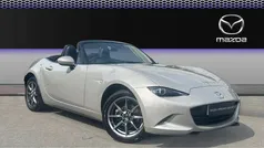 Silver Used 2023 Mazda MX5 Exclusive-Line Cabriolet | £20,604 (Fair price)