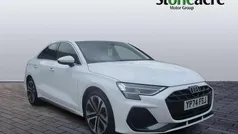 White Used 2024 Audi A3 S-Line Sedan | £27,350 (Fair price)