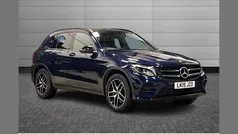 Blue Used 2019 Mercedes GLC250 AMG SUV | £26,495 (Fair price)