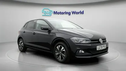 Used VW Polo Match 95 HP (69 kW) 2020 Black Hatchback