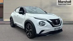 White Used 2021 Nissan Juke Tekna+ SUV | £14,100 (Fair price)