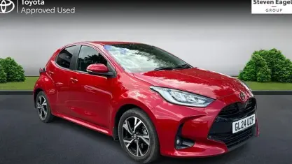 Used Toyota Yaris Design 116 HP (85 kW) 2024 Red Hatchback