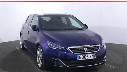 Used Peugeot 308 GT-line 150 HP (110 kW) 2015 Blue Hatchback