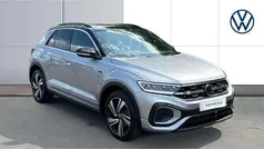 Silver Used 2023 VW T-Roc R-line SUV | £27,643 (Fair price)