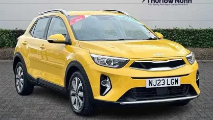 Used Kia Stonic 101 HP (74 kW) 2023 Zest yellow SUV