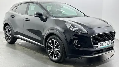 Black Used 2020 Ford Puma Titanium Hatchback | £14,576 (Good price)