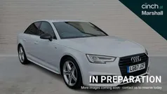 White Used 2017 Audi A4 S-Line Sedan | £12,599 (Fair price)
