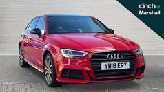 Red Used 2018 Audi A3 Black Edition Hatchback | £15,746 (Fair price)
