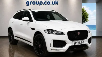 Used Jaguar F-Pace Chequered Flag 180 HP (132 kW) 2019 White SUV