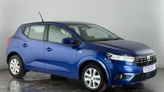 Blue Used 2021 Dacia Sandero Comfort Hatchback | £9,300 (Fair price)