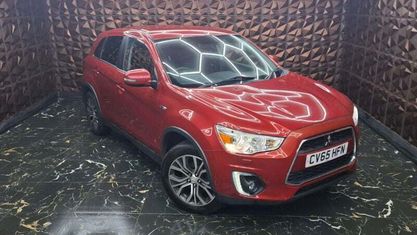 Używany Mitsubishi ASX 117 KM (86 kW) 2015 Czerwony SUV