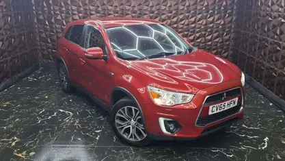 Used Mitsubishi ASX 117 HP (86 kW) 2015 Red SUV
