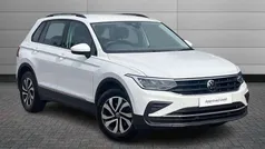 Pure white Used 2022 VW Tiguan Active SUV | £20,595 (Fair price)