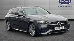 Grey Used 2022 Mercedes C220 AMG Line Premium Estate | £26,799 (Fair price)