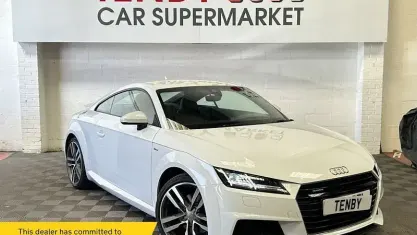 Used Audi TT S-Line 230 HP (169 kW) 2017 White Coupe