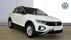White Used 2022 VW T-Roc Life SUV | £21,350 (Fair price)
