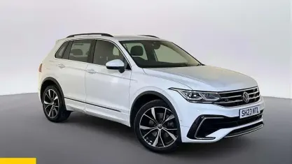 Used VW Tiguan R-line 245 HP (180 kW) 2023 White SUV