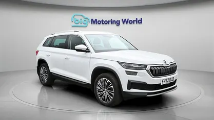 Used Skoda Kodiaq SE L Executive 150 HP (110 kW) 2023 White SUV