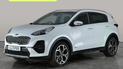 Used Kia Sportage GT-Line 177 HP (130 kW) 2021 White SUV
