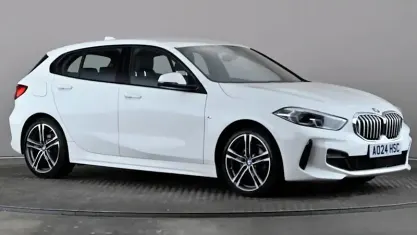 Used BMW 118 M Sport 136 HP (100 kW) 2024 White Hatchback