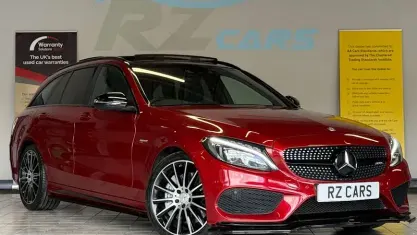 Used Mercedes C43 AMG Premium 367 HP (269 kW) 2016 Red Estate