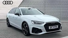 White Used 2022 Audi A4 Black Edition Estate | £22,688 (Fair price)