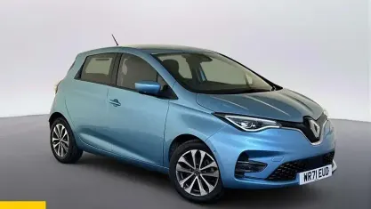 Used Renault Zoe GT-Line 100 kW (136 HP) 2021 Blue Hatchback