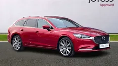 Red Used 2021 Mazda 6 Inclusive Estate | £19,891 (Fair price)