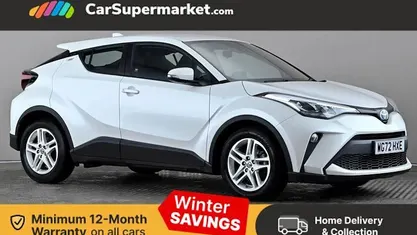 White Used 2022 Toyota C-HR SUV | £18,697 (Fair price)