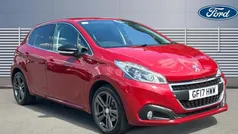 Red Used 2017 Peugeot 208 GT-line Hatchback | £8,095 (Fair price)