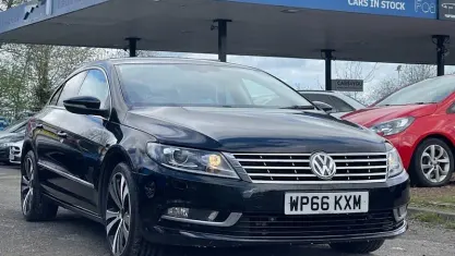 Used VW CC GT 184 HP (135 kW) 2016 Black Sedan