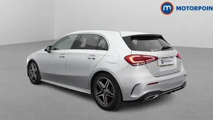 Used Mercedes A200 AMG Line Premium 150 HP (110 kW) 2020 Silver Hatchback
