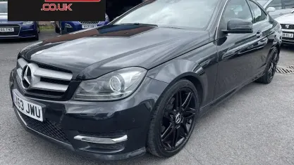 Used Mercedes C220 AMG 170 HP (125 kW) 2012 Black Coupe