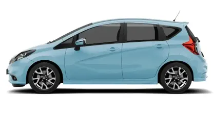Used Nissan Note Acenta Premium 80 HP (58 kW) 2016 Blue Hatchback