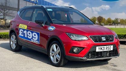 Używany Seat Arona FR 150 KM (110 kW) 2021 Czerwony SUV