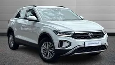 White Used 2022 VW T-Roc Life SUV | £21,495 (Fair price)