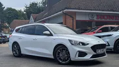 White Used 2021 Ford Focus ST-Line Estate | £13,000 (Good price)