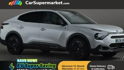 White Used 2024 Citroën e-C4 Sedan | £14,697 (Fair price)