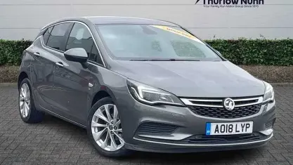 Used Vauxhall Astra 150 HP (110 kW) 2018 Grey Hatchback