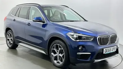 Used BMW X1 xLine 150 HP (110 kW) 2018 Blue SUV