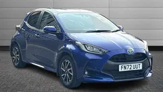 Blue Used 2022 Toyota Yaris Hybrid Design Hatchback | £16,495 (Good price)