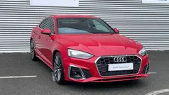 Progressive red metallic Used 2025 Audi A5 S-Line Coupe | £32,990 (Fair price)