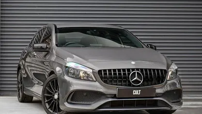 Used Mercedes A200 AMG line 156 HP (114 kW) 2017 Grey Hatchback