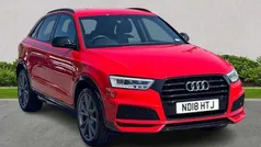 Red Used 2018 Audi Q3 Black Edition SUV | £17,796 (Fair price)